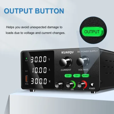 Alimentation de laboratoire réglable à écran LED – image 3