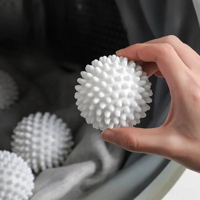 Boule de lavage en silicone blanche