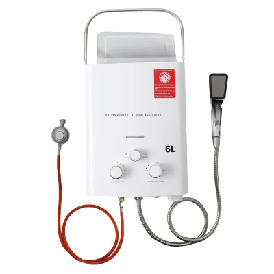 Chauffe-eau instantané au gaz, acier inoxydable – image 2
