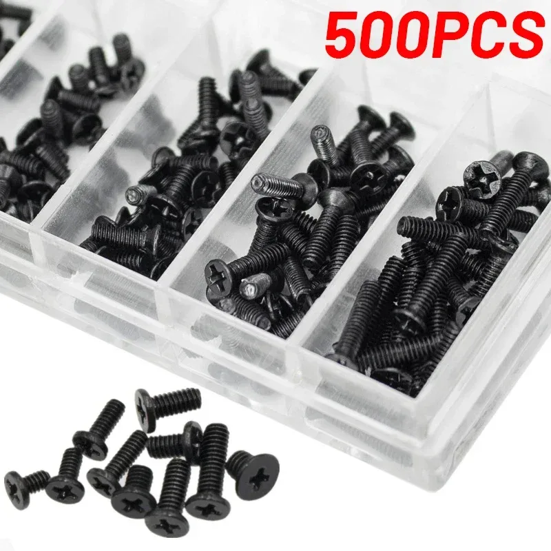 Kit de vis de réparation en métal, 500 pièces