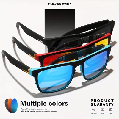 Lunettes de soleil carrées en polycarbonate – image 2