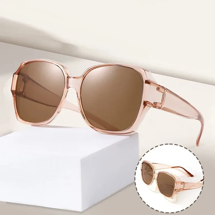 Lunettes de soleil rondes polarisées miroir