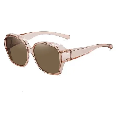 Lunettes de soleil rondes polarisées miroir – image 2