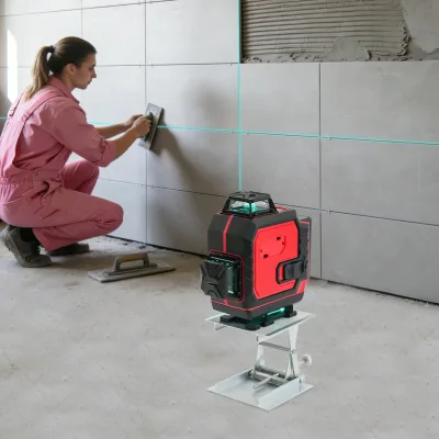 Niveau laser vert 16 lignes avec trépied – image 3