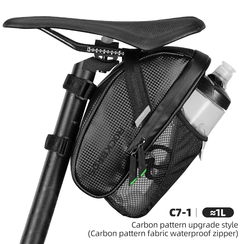 Sac de selle de vélo étanche en polyester
