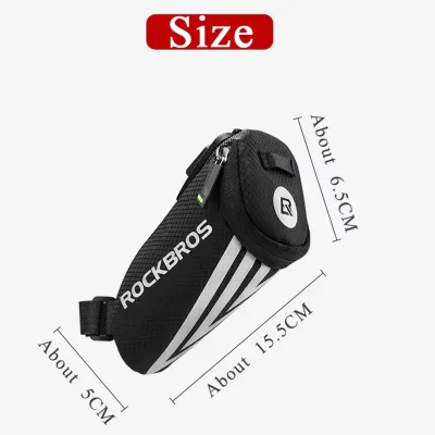 Sacoche de selle étanche en polyester pour vélo – image 3
