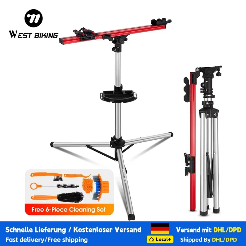 Support de réparation vélo pliable en alliage