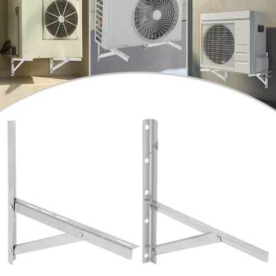Support mural de climatiseur en acier inoxydable