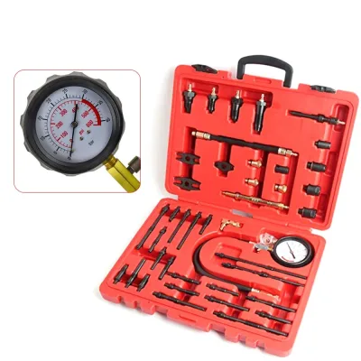 Testeur de compression moteur rouge 40 bars – image 2