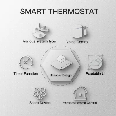 Thermostat connecté Wi-Fi pour chauffage – image 2